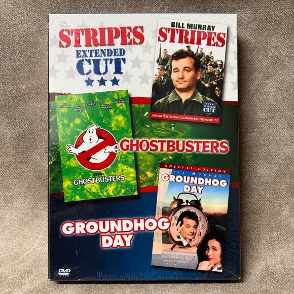 Stripes [Extended Cut], Ghostbusters, Groundhog Day Box Set - Picture 1 of 2